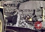 Image of bulldozers and cranes Beirut Lebanon, 1983, second 53 stock footage video 65675050075