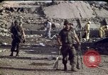 Image of bulldozers and cranes Beirut Lebanon, 1983, second 60 stock footage video 65675050075