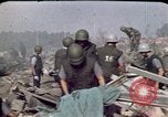 Image of bombed marine barracks Beirut Lebanon, 1983, second 61 stock footage video 65675050077