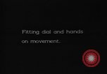 Image of assembling watch parts Springfield Illinois USA, 1922, second 40 stock footage video 65675050119