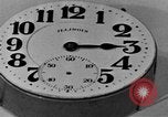 Image of assembling watch parts Springfield Illinois USA, 1922, second 51 stock footage video 65675050119