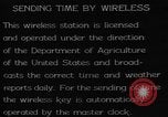 Standbild drahtlose Station Springfield Illinois USA, 1922, aus Sekunde 4 historischem Filmmaterial Videoclip 65675050122