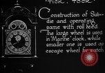 Image of clock parts Detroit Michigan USA, 1920, second 19 stock footage video 65675050148