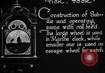 Image of clock parts Detroit Michigan USA, 1920, second 21 stock footage video 65675050148
