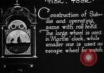 Image of clock parts Detroit Michigan USA, 1920, second 22 stock footage video 65675050148