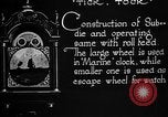 Image of clock parts Detroit Michigan USA, 1920, second 28 stock footage video 65675050148