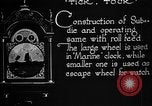 Image of clock parts Detroit Michigan USA, 1920, second 35 stock footage video 65675050148