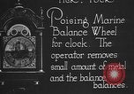 Image of clock parts Detroit Michigan USA, 1920, second 3 stock footage video 65675050149