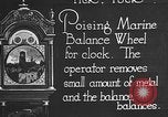 Image of clock parts Detroit Michigan USA, 1920, second 4 stock footage video 65675050149