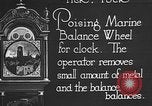 Image of clock parts Detroit Michigan USA, 1920, second 5 stock footage video 65675050149