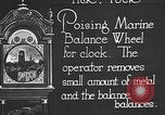 Image of clock parts Detroit Michigan USA, 1920, second 9 stock footage video 65675050149