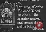 Image of clock parts Detroit Michigan USA, 1920, second 10 stock footage video 65675050149