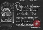 Image of clock parts Detroit Michigan USA, 1920, second 13 stock footage video 65675050149