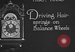 Image of clock parts Detroit Michigan USA, 1920, second 22 stock footage video 65675050149