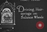 Image of clock parts Detroit Michigan USA, 1920, second 23 stock footage video 65675050149