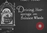Image of clock parts Detroit Michigan USA, 1920, second 26 stock footage video 65675050149