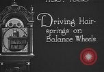 Image of clock parts Detroit Michigan USA, 1920, second 30 stock footage video 65675050149