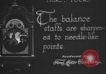 Image of clock parts Detroit Michigan USA, 1920, second 47 stock footage video 65675050149