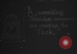 Image of clock parts Detroit Michigan USA, 1920, second 53 stock footage video 65675050149