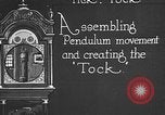 Image of clock parts Detroit Michigan USA, 1920, second 61 stock footage video 65675050149