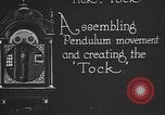 Image of clock parts Detroit Michigan USA, 1920, second 62 stock footage video 65675050149