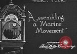 Image of assembling clocks Detroit Michigan USA, 1920, second 4 stock footage video 65675050150