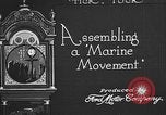 Image of assembling clocks Detroit Michigan USA, 1920, second 5 stock footage video 65675050150