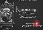 Image of assembling clocks Detroit Michigan USA, 1920, second 9 stock footage video 65675050150