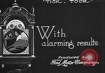 Image of assembling clocks Detroit Michigan USA, 1920, second 55 stock footage video 65675050150