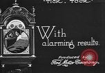 Image of assembling clocks Detroit Michigan USA, 1920, second 56 stock footage video 65675050150