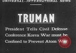 Image of Harry S Truman Washington DC USA, 1951, second 16 stock footage video 65675050151