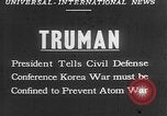 Image of Harry S Truman Washington DC USA, 1951, second 17 stock footage video 65675050151