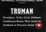 Image of Harry S Truman Washington DC USA, 1951, second 20 stock footage video 65675050151