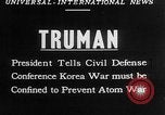 Image of Harry S Truman Washington DC USA, 1951, second 23 stock footage video 65675050151