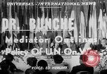 Image of Dr Ralph Bunche Los Angeles California USA, 1951, second 5 stock footage video 65675050152