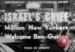 Image of David Ben Gurion New York City USA, 1951, second 1 stock footage video 65675050153