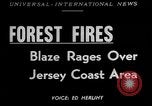 Image of forest fire New Jersey United States USA, 1951, second 1 stock footage video 65675050154