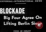 Image of Jessup-Malik Agreement ends Berlin Blockade New York United States USA, 1949, second 6 stock footage video 65675050156