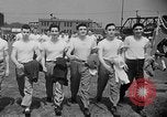 Image of calisthenics New Jersey United States USA, 1949, second 12 stock footage video 65675050161