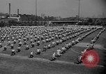 Image of calisthenics New Jersey United States USA, 1949, second 25 stock footage video 65675050161