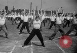 Image of calisthenics New Jersey United States USA, 1949, second 34 stock footage video 65675050161