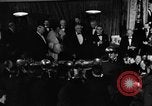 Image of Democratic Party Victory Dinner Washington DC USA, 1937, second 47 stock footage video 65675050164