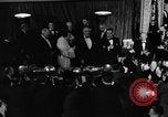 Image of Democratic Party Victory Dinner Washington DC USA, 1937, second 48 stock footage video 65675050164