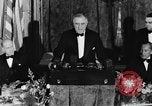 Image of President Franklin D. Roosevelt Washington DC USA, 1937, second 47 stock footage video 65675050165