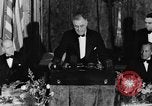 Image of President Franklin D. Roosevelt Washington DC USA, 1937, second 50 stock footage video 65675050165