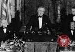 Image of President Franklin D. Roosevelt Washington DC USA, 1937, second 54 stock footage video 65675050165