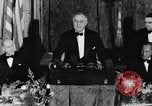 Image of President Franklin D. Roosevelt Washington DC USA, 1937, second 55 stock footage video 65675050165