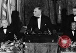 Image of President Franklin D. Roosevelt Washington DC USA, 1937, second 56 stock footage video 65675050165