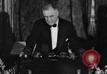 Image of Franklin Roosevelt Washington DC USA, 1937, second 50 stock footage video 65675050166