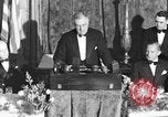Image of President Franklin D. Roosevelt Washington DC USA, 1937, second 1 stock footage video 65675050167